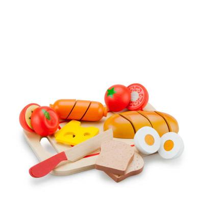 New Classic Toys ontbijtset op snijplank