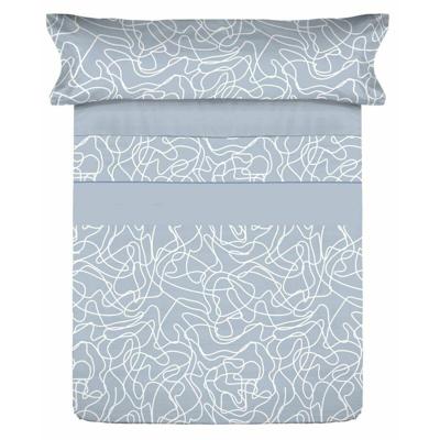 Beddengoedset Tejidos Reina Blauw Bed van 150