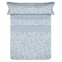 Beddengoedset Tejidos Reina Blauw Bed van 150 - thumbnail