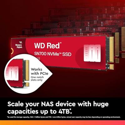 Western Digital Red SN700 500 GB M.2 PCI Express 3.0 NVMe - thumbnail