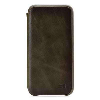 Senza Desire Skinny Leather Wallet Apple iPhone X/Xs Burned Olive