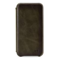 Senza Desire Skinny Leather Wallet Apple iPhone X/Xs Burned Olive - thumbnail