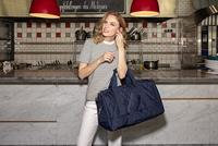 Reisenthel Allrounder L Weekender-Rhombus Midnight Gold - thumbnail