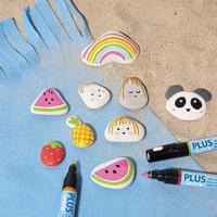 Creativ Company Plus color acrylstiften acrylverf marker, 18st. - thumbnail