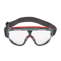 3M Goggle Gear 500 GG501 Ruimzichtbril Met anti-condens coating Grijs, Rood - thumbnail