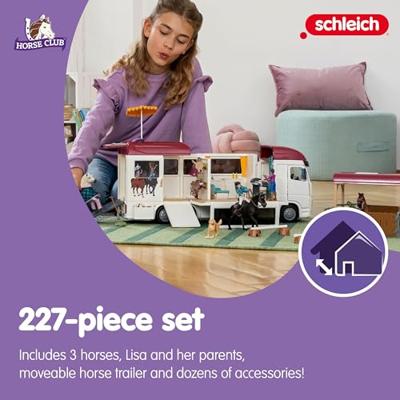Schleich horse club paardenvrachtwagen 42619 - thumbnail