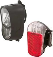 Spanninga Verlichtingsset luz xb koplamp & presto xb achterlicht - batterij - thumbnail