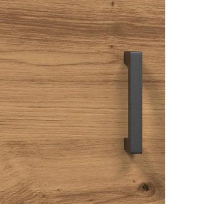 Tv-meubel 150x30x50 cm bewerkt hout artisanaal eikenkleurig
