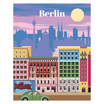 Ravensburger Creart schilderen op nummer - berlijn