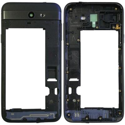 Huisvesting Frame aan de achterkant voor Galaxy J7 V J727V (Verizon)(Black)