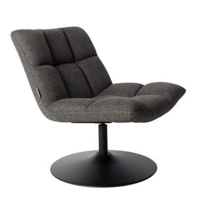Dutchbone Fauteuil 'Bar', kleur Donkergrijs Dutchbone Fauteuil 'Bar', kleur Donkergrijs