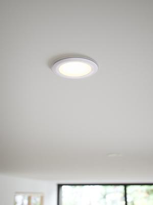 Inbouwspot wit rond LED met Moodmaker Nordlux &apos;Elkton 14&apos; wit 12W 800Lm 2700K warm wit