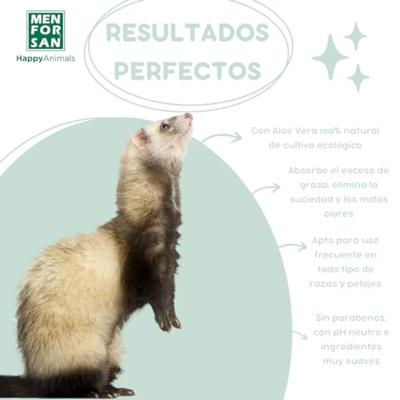 Shampoo Menforsan Schuim Aloë Vera Knaagdieren Fret 200 ml