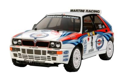 Tamiya 1:10 RC auto Elektro Straatmodel Lancia Delta HF Integrale Brushed 4WD Bouwpakket XV-01 Tamiya 1:10 RC auto Elektro Straatmodel Lancia Delta HF Integrale Brushed 4WD Bouwpakket XV-01