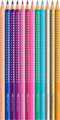 Faber Castell FC-201737 Kleurpotloden Sparkle In Roze Blik 12 Stuks Faber Castell FC-201737 Kleurpotloden Sparkle In Roze Blik 12 Stuks