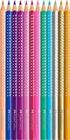 Faber Castell FC-201737 Kleurpotloden Sparkle In Roze Blik 12 Stuks - thumbnail