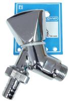 Cornat Dubbeldienstkraan 1/2 (Slang) Ch - TEC301303 - thumbnail