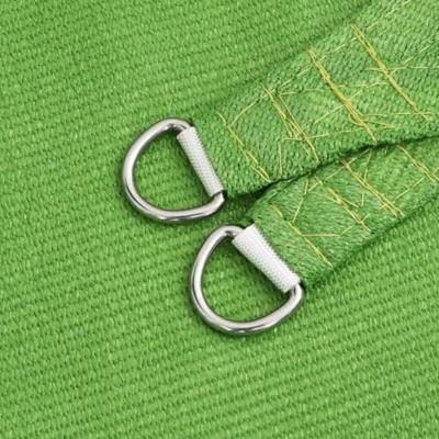 VidaXL Zonnezeil 160 g/m² 3,5x4,5 m hdpe lichtgroen