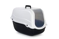 Romeo kattenbak wit / zwart - thumbnail