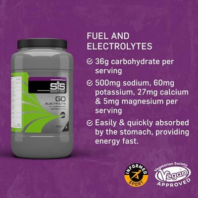 SIS Go Energy + Electrolyte Blauwe Bes 500g