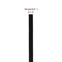 VidaXL Werktouw 10 mm 25 m polyester zwart - thumbnail