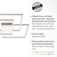 Just Light 14713-55 LED-plafondlamp LED 48 W Staal - thumbnail