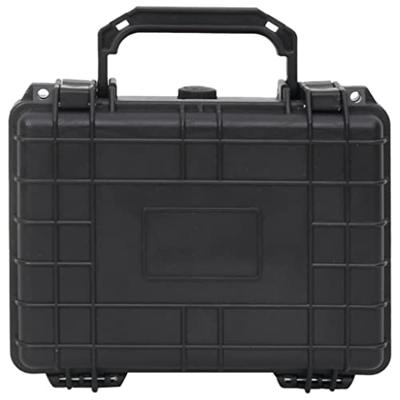 Flightcase draagbaar 24x19x11 cm PP zwart