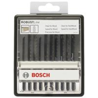 Bosch Accessories 2607010540 Set decoupeerzagen Robust Line Wood Expert, T-schacht, 10-delig 1 set(s) - thumbnail