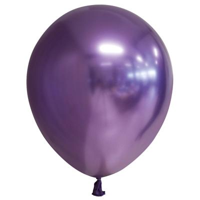 Chrome Ballonnen Paars 30cm (10st)