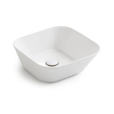 Waskom By Goof Mees Design Opbouw Wastafel Vierkant 42x42 cm Mat Wit By Goof