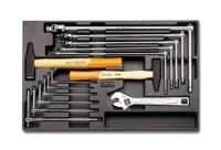 Beta Harde voorgevormde inzetbakken met assortiment gereedschap T59 - 024240059 - thumbnail