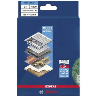 Bosch Accessories EXPERT N880 2608901221 Vliesband (l x b) 140 mm x 115 mm 2 stuk(s) Bosch Accessories EXPERT N880 2608901221 Vliesband (l x b) 140 mm x 115 mm 2 stuk(s)