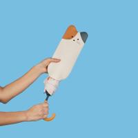 Paraplu met dierenhoes - Kat - thumbnail