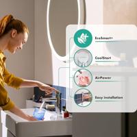 Hansgrohe Zesis S wastafelmengkraan - coolstart - chroom 74721000 - thumbnail