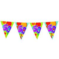 Vlaggenlijn 10mtr cijfers 50 jaar - thumbnail