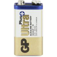GP Accu Ultra Plus alkaline (9 Volt E-Block, 6LR61) - thumbnail