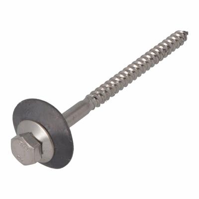 houtdraadbout rvs 7 x150 mm (din 571)aangerin