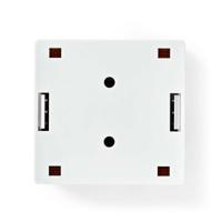 Nedis Netwerk Wanddoos | 2 poort(en) | STP CAT6 | Female | Wit | 1 stuks - CCGP89130WT CCGP89130WT - thumbnail