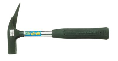 Promat/Tecwerk Lathamer | DIN 7239 | kopgewicht 600 g zonder magneet geruwd | stalen buis zwart gelakt - 4000811305