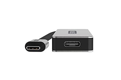 Sitecom CN-385 interface hub USB 3.2 Gen 1 (3.1 Gen 1) Type-C 5000 Mbit/s Aluminium, Zwart
