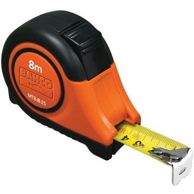 Bahco rolbandmaat 8m 25mm | MTB-8-25