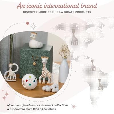 Sophie de Giraf Colo'rings in witte geschenkdoos