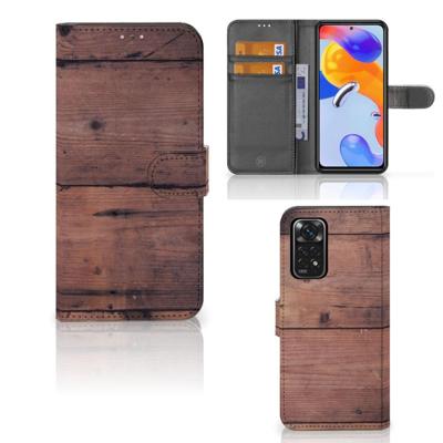 Xiaomi Redmi Note 11 Pro 5G/4G | Book Style Case | Old Wood