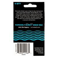 Ernie Ball 5619 Strap Blocks Blue (4 stuks) - thumbnail