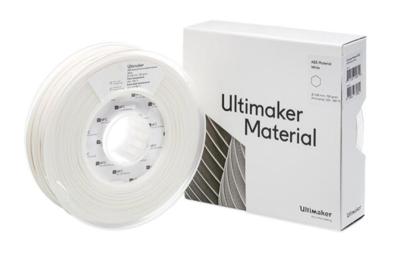 UltiMaker ABS - M2560 White 750 - 206127 Filament ABS kunststof 2.85 mm 750 g Wit 1 stuk(s)