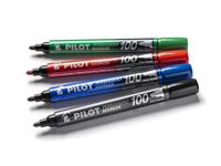 Pilot permanent marker 100, XXL doos met 15 + 5 stuks, zwart - thumbnail