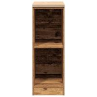 Garagekast 30x51x85 cm massief grenenhout oud hout - thumbnail