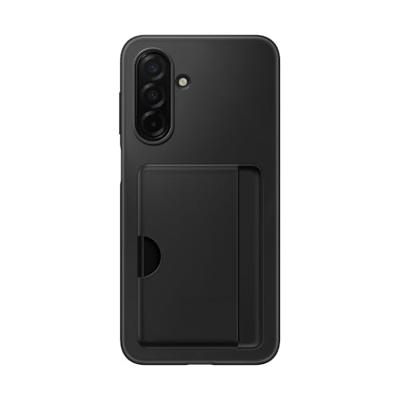 Samsung Card Slot Case voor Galaxy A26 Telefoonhoesje Zwart - thumbnail