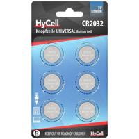 HyCell Knoopcel CR2032 3 V 6 stuk(s) 200 mAh Lithium CR2032 - thumbnail
