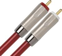 QED: Reference Audio 40 RCA Tulp Kabel 3,0 Meter - Rood - thumbnail